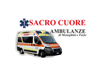 Logo Sacro Cuore ambulanze Meneghini e Fazio