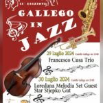 "Gallego in Jazz", seconda edizione della rassegna musicale di grande qualità