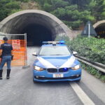 Cantiere irregolare sulla A20, la Polstrada sospende i lavori