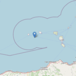 Scossa di terremoto in provincia di Messina. INGV: Magnitudo 4.8, epicentro nel mare delle Isole Eolie